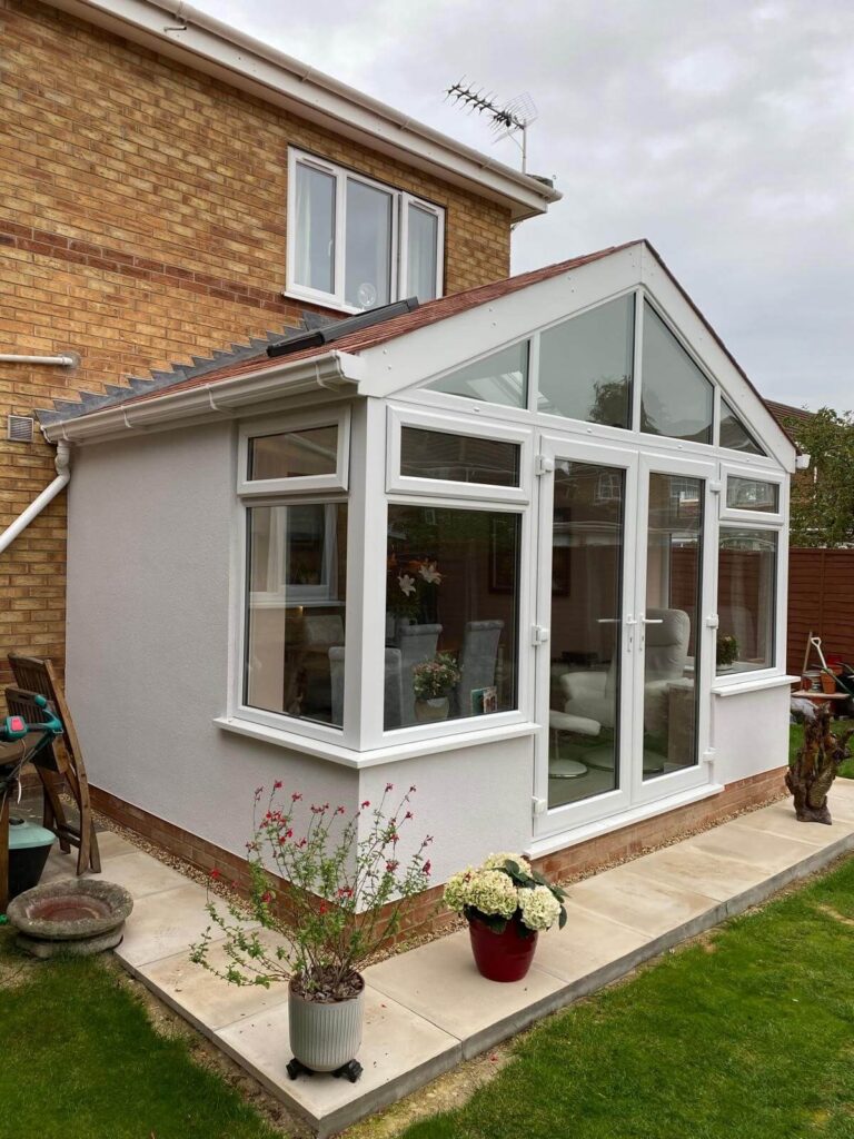 Hykeham tiled conservatory