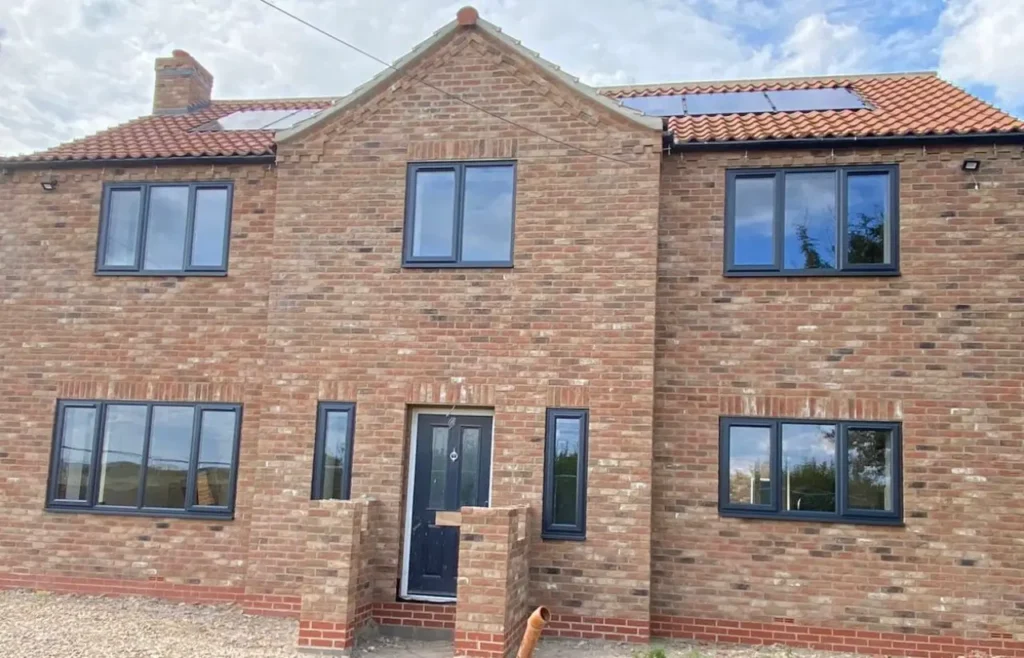 Anth grey PVCu windows