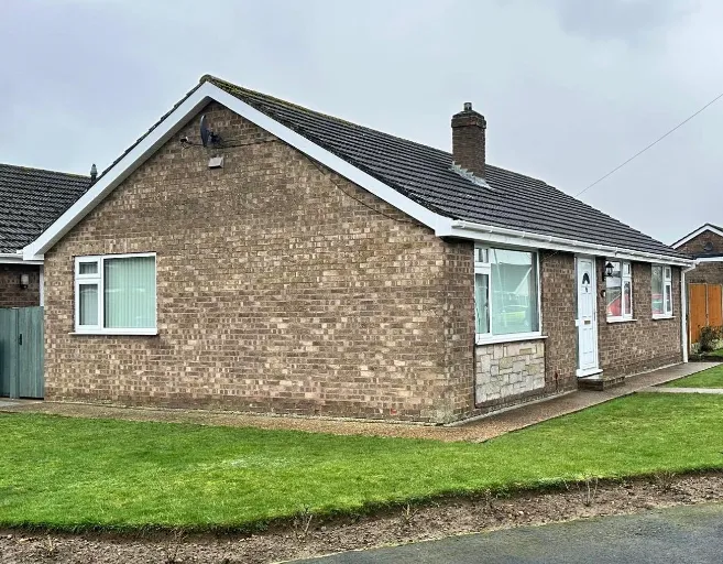 White fascia, soffit & gutter to whole bungalow