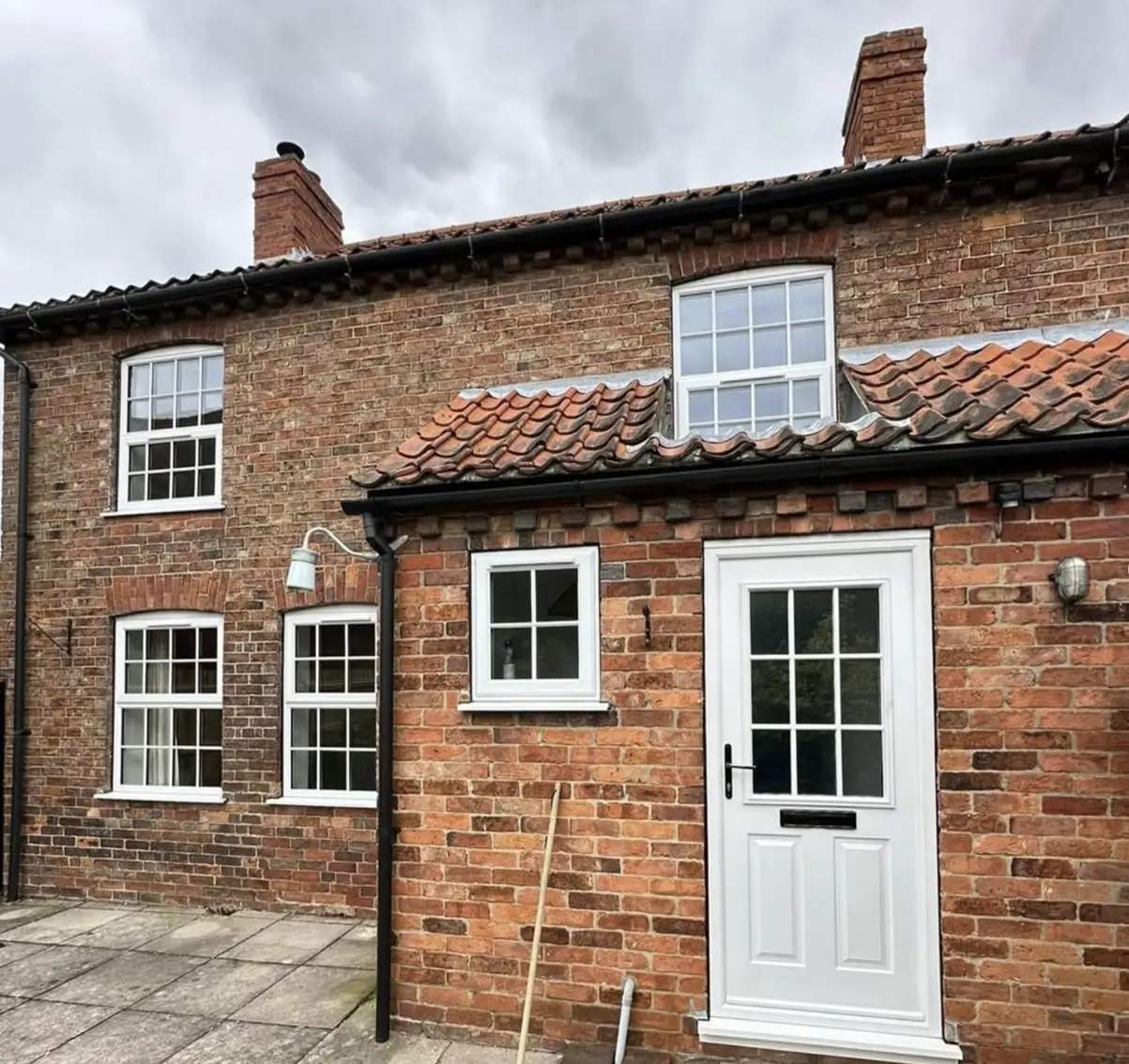 Aubourn White PVCu Windows and Door
