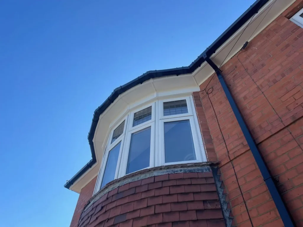 New fascia, soffit & guttering