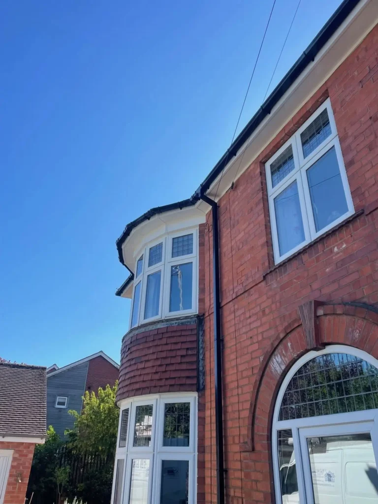 New fascia, soffit & guttering